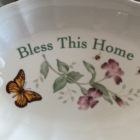 Lenox Butterfly Meadow Tray Original Packing & Box - Picture 3 of 8